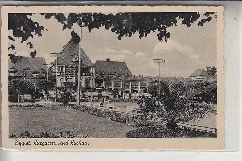 DANZIG - ZOPPOT, Kurgarten und Kurhaus
