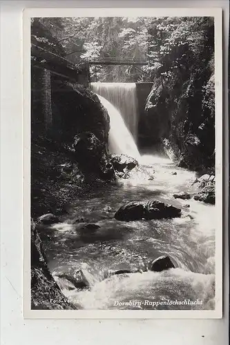 A 6850 DORNBIRN, Rappenlochschlucht