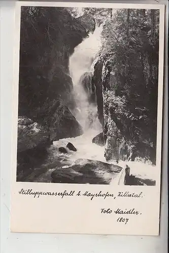 A 6290 MAYRHOFEN, Stillupptal, Stilluppwasserfall