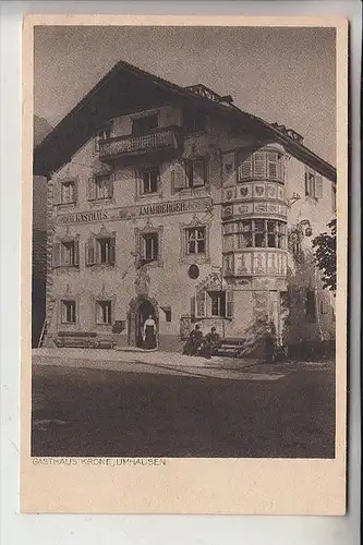 A 6441 UMHAUSEN, Gasthaus zur Krone