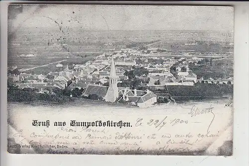 A 2352 GUMPOLDSKIRCHEN, Gruß aus..., 1900