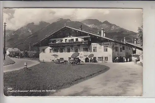 A 6141 SCHÖNBERG, Gasthof Domanig, 1962