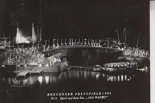 A 6900 BREGENZ, Bregenzer Festspiele 1959, 1001 Nacht,  Brenz Nr. 5