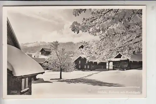 A 6867 SCHWARZENBERG, Bödele, Kolonie, 1944