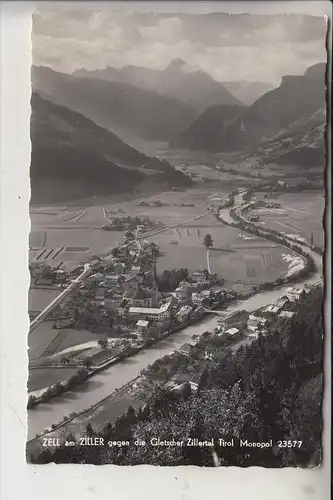 A 6280 ZELL am Ziller, Ortsansicht 1958