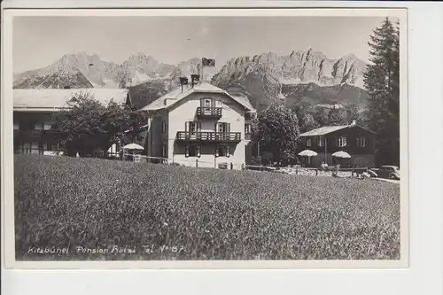 A 6370 KITZBÜHEL, Pension Hölzl, NS-Beflaggung