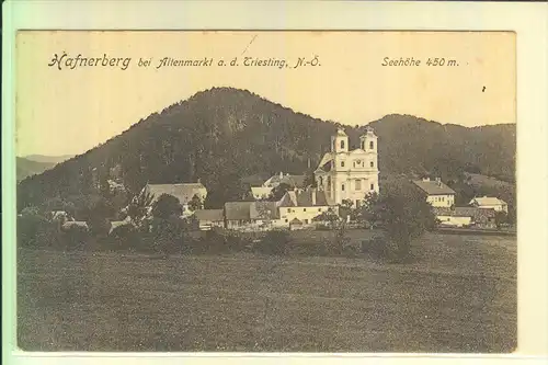 A 2571 ALTENMARKT - HAFNERBERG, Ortsansicht, 1914