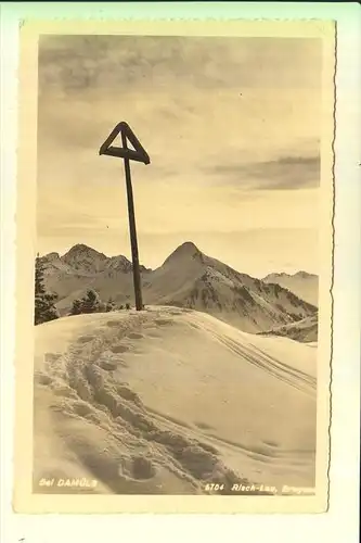 A 6733 FONTANELLA, Bei Damüls, 1941, Landpoststempel " Fontanella über Bludenz"
