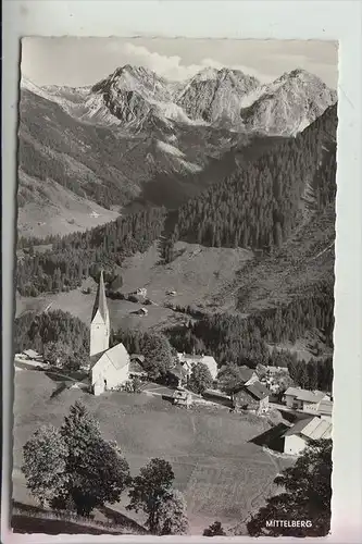 A 6991 MITTELBERG, Ortsansicht 1958