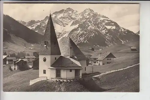 A 6992 HIRSCHEGG, Kleinwalsertal, Evangelische Kreuzkirche