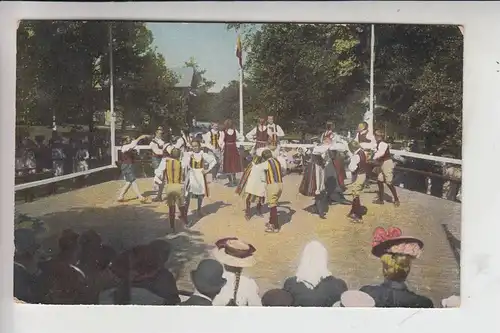SF SUOMI FINLAND, Suomalaisla Kansantanssia / Finske Folkdanser 1913 - COLOR - Knackstedt & Näther