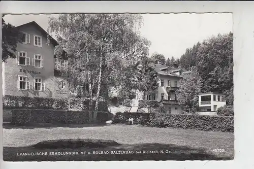 A 3171 KLEINZELL, Ev. Erholungsheime & Solbad Salzerbad 1963