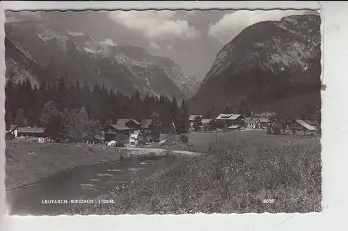A 6105 LEUTASCH - WEIDACH, Ortsansicht