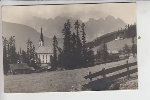 A 4824 GOSAU, Partie an der Kirche 1927