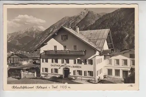A 6654 HOLZGAU, Gasthof Pension z.Bären 1942