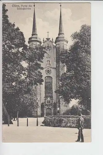 DANZIG - OLIVA, Portal der Schlosskirche