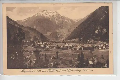 A 6290 MAYRHOFEN, Zillertal & Grünberg1926