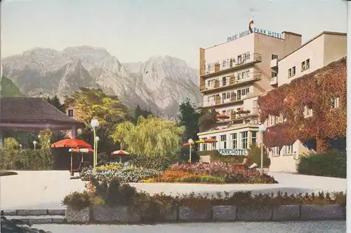 A 6060 SOLBAD HALL; Park-Hotel 1955