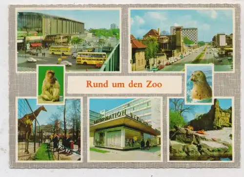 1000 BERLIN - TIERGARTEN, ZOO, Rund um den Zoo
