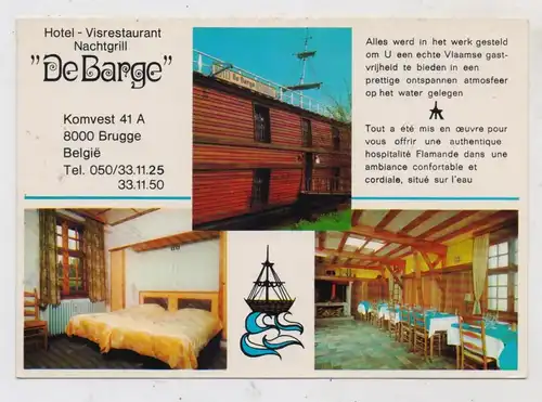 B 8000 BRUGGE, Hotel "DE BARGE"