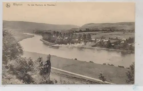 B 5000 NAMUR - WEPION, Panorama, Personenschiff