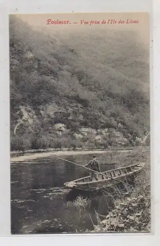 F 4171 COMBLAIN - AU - PONT - POULSEUR, l'Ille des Lions, Pecheur