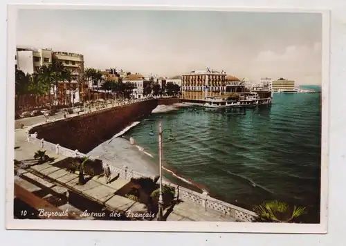 LIBANON - BEIRUT, Avenue des Francais, Night Club Taboo, Oldtimer