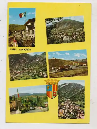 ANDORRA - Multi View, 1961