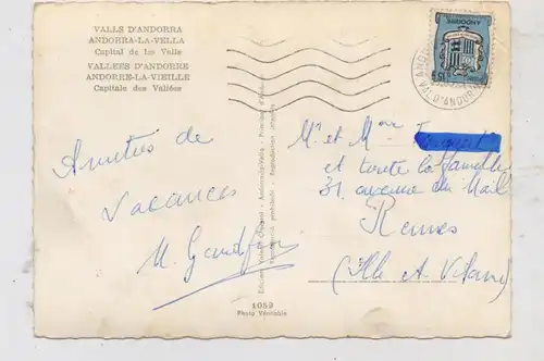 ANDORRA - LA VELLA, 1961