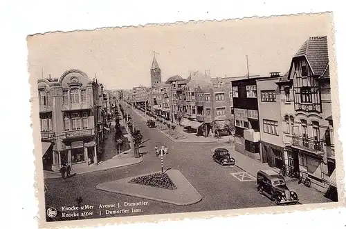 B 8300 KNOKKE aan Zee, J. Dumortier laan, Oldtimer, 1948