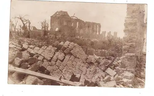 B 8600 DIKSMUIDE, Zerstörungen 1. Weltkrieg, Photo-AK