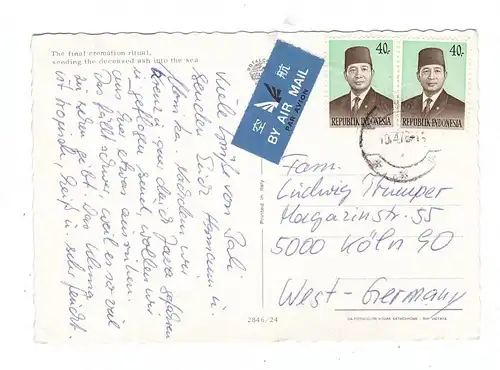 INDONESIA - Crimation Ritual, Bali