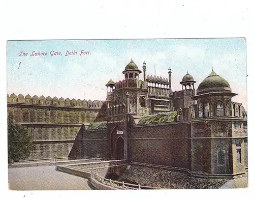 INDIA - DELHI, Fort, Lahore Gate