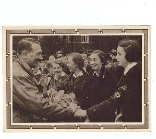 GESCHICHTE - PROPAGANDA III.Reich, 50. Geburtstag Adolf Hitler, GA & Michel 691, Sonderstempel Berlin 20.4.1939