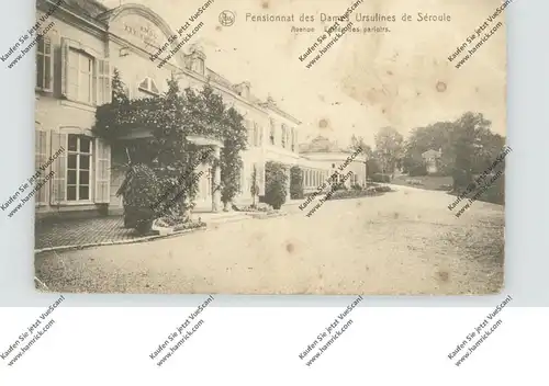 B 4800 VERVIERS - SEROULE, Pensionnat, Avenue, Entree, NELS, Druckstelle