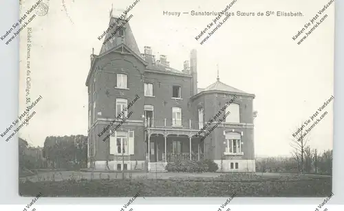 B 4802 VERVIERS - HEUSY, Sanatorium, 1911