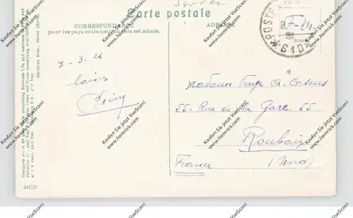 SYRIA - DAMASKUS, Zabedani, Eisenbahn-Draisine, 1926, franz. Militärpost
