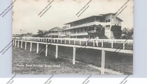 INDIA - POONA, Pferderennen, Race Course, Grand Stand