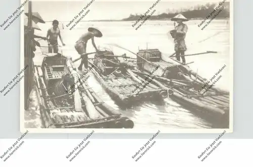 VIETNAM - ANNAM, Bateau de peche / fishing / Fischfang