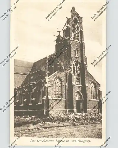 B 4431 ANS, Zerstörungen 1.Weltkrieg, Kirche