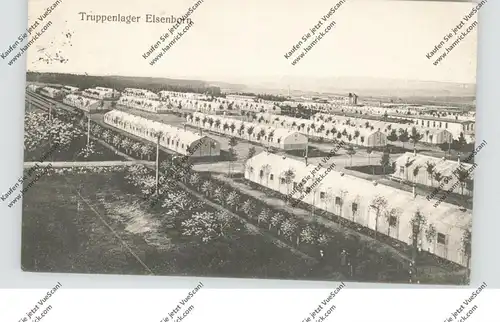 B 4750 BÜTGENBACH - ELSENBORN, Truppenübungsplatz, 1915, Gesamtansicht, Feldpost