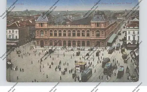 B 1000 BRUSSEL, Gare du Nord / Bahnhof / Station, Tram