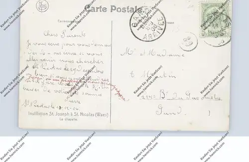 B 9100 SINT-NIKLAAS, St. Joseph, 1908