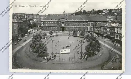 L 4000 LIEGE, Place St. Lambert, BAYER-Werbung