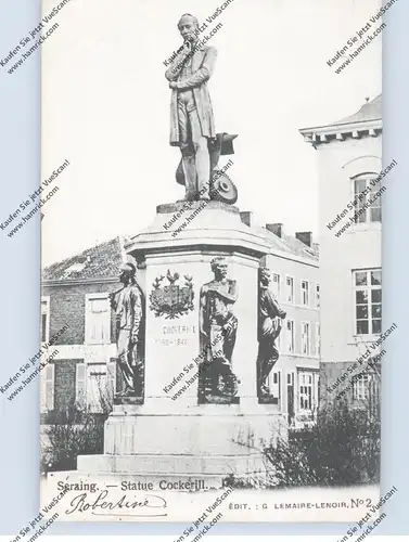 B 4100 SERAING, Statue Cockerill, 1904