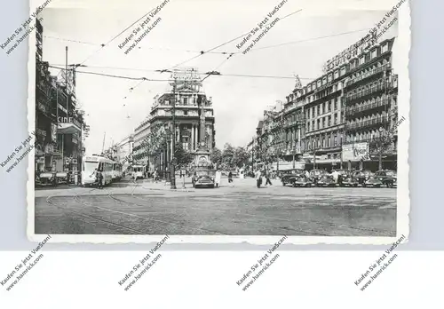 B 1000 BRUSSEL, Brouckereplaats, Tram, OPEL, TAXIS