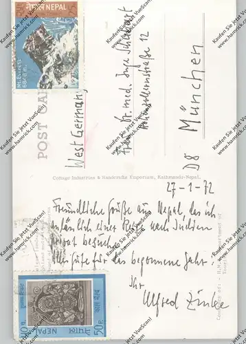 NEPAL - Sherpas around Annapurma