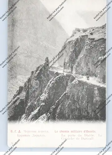 GEORGIEN - Le chemin militaire d'Ossete, La porte du diable