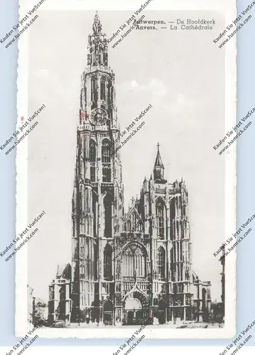 B 2000 ANTWERPEN, Hoofdkerk, 1954