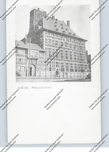 B 4000 LIEGE, Maison Curtius, ca. 1905